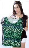 blusa verde strela