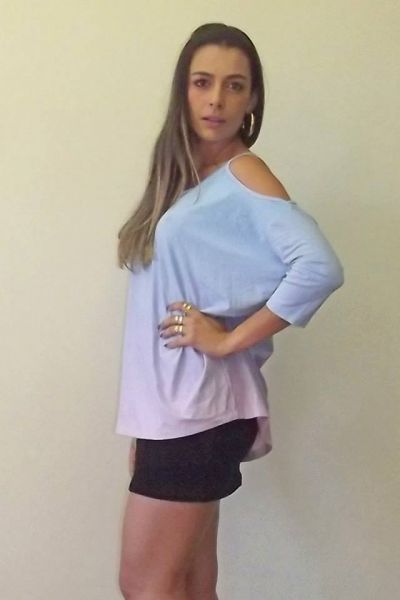 blusa azul