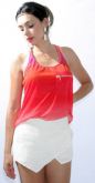 Blusa Ziper Regata
